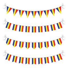 Obraz premium romanian bunting