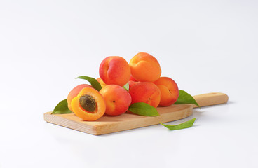 Fresh apricots