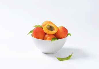 Fresh apricots
