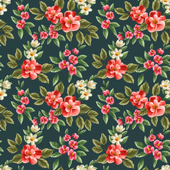 Floral seamless pattern