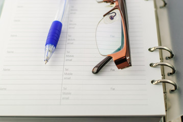 Ballpoint pen on paper