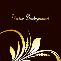 Christmas Floral Background