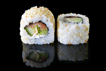 Delicious sushi rolls © Denis Tabler