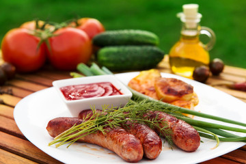 meat sausages