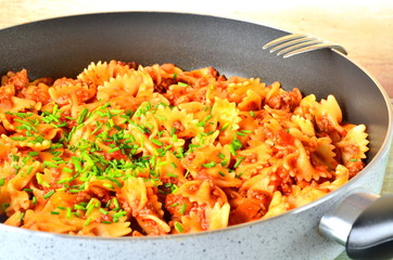 Pastagericht mit Farfalle