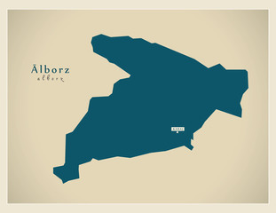 Modern Map - Alborz IR
