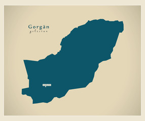 Modern Map - Golestan IR