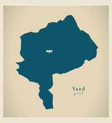 Modern Map - Yazd IR