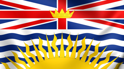 Flag of British Columbia, Canada. - 80829576