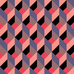 Color Retro Pattern Background