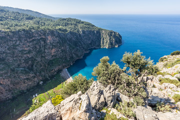 Butterfly Valley in Fethiye, Turkey