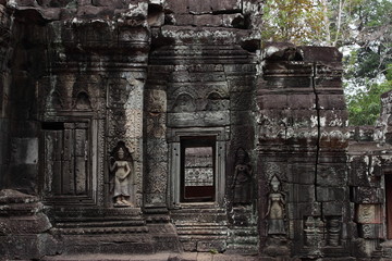 Fototapeta na wymiar Banteay Kedi Temple in Angkor, Siem Reap, Cambodia