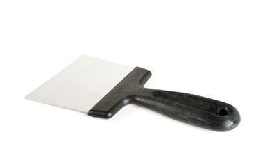 putty knife isolated on white