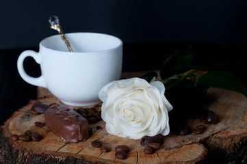 Cappuccino coffee cup