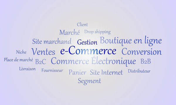 Nuage de mots eCommerce