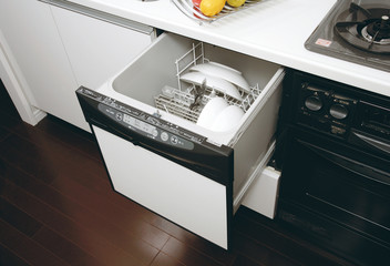 ビルトイン　システムキッチン　 食器洗い機　食器乾燥器