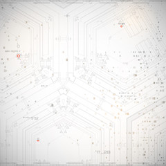 Abstract technology background