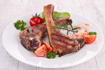 roasted lamb chop