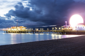 santa monica pier, Los Angeles, California