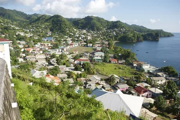 Zelfklevend Fotobehang Barrouallie St Vincent & The Grenadines Caribbean 01 © into the wild