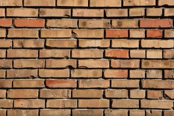 Old brick wall. Background texture.