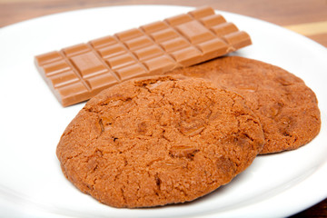 fresh chocolate cookie
