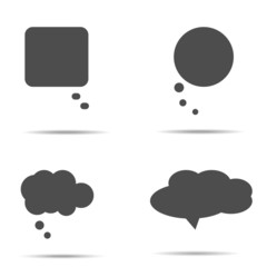 Flat design style. Set of icon.