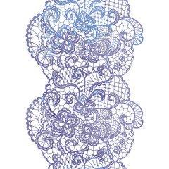 Lacy elegant watercolor border. Lacy vintage trim.