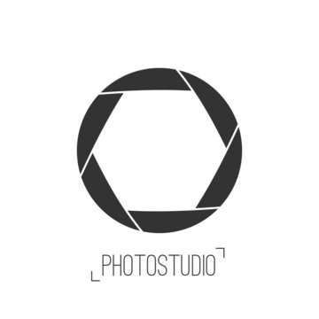 Photo studio logo and business card template.