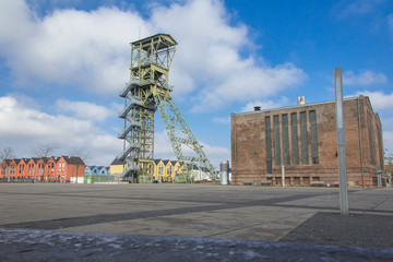 Mining tower as a memorial