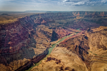 Over the giant Canyon