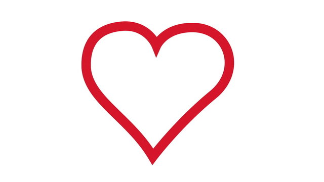 Love - Animation of a Beating Heart