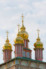 Fototapeta na wymiar church in the Trinity Sergius Lavra in Sergiev Posad. Russian