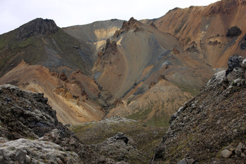 Obraz premium Landmannalaugur, Highlands Iceland, Europe