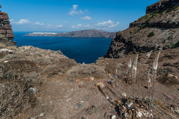 Panorama a Santorini