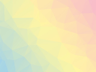 Obraz premium modern light pastel triangular background