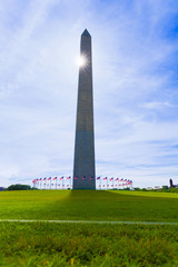 Washington Monument in District of Columbia DC