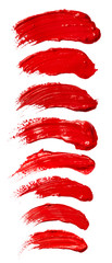 Naklejka premium Red paint