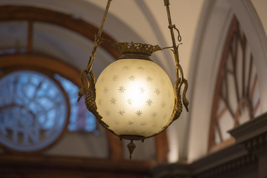 Isolated Liberty Style Lamp