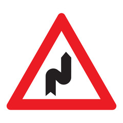 Dangerous bend to the right © ytemha34