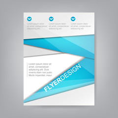 Business flyer, brochure template or corporate banner