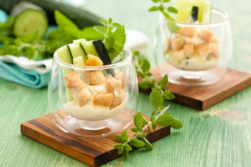 Cucumber salad.
