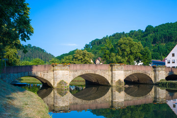 Fototapeta na wymiar Waldhornbrücke, Sulz am Neckar