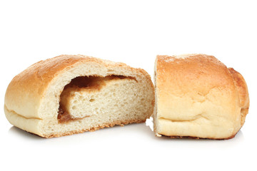bun with jam in the context of isolation