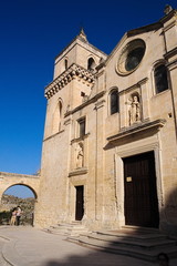 Fototapeta na wymiar Antica Città di Matera, Basilicata, Italia