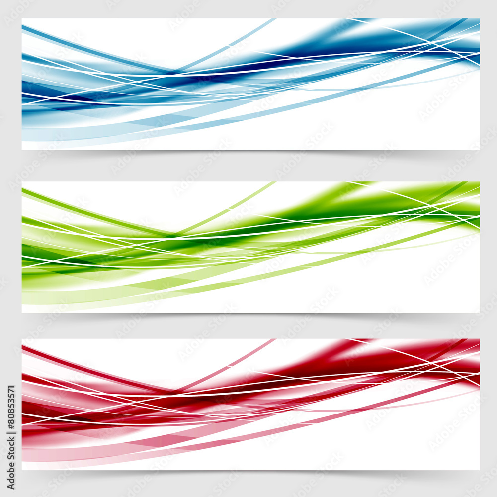 Wall mural soft speed rapid wave swoosh line header layout