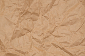Crumpled paper for background usage
