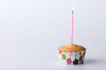 birthday cupcake