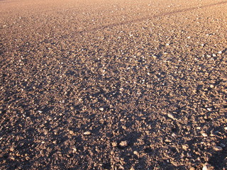 Ground from being sown