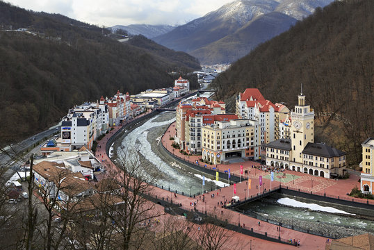 Valley In Rosa Khutor Alpine Resort